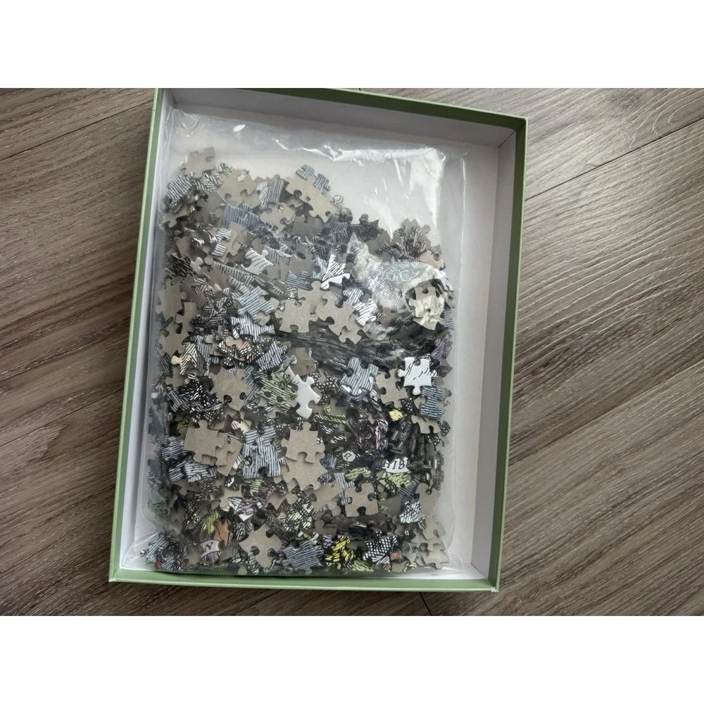 Edward Gorey Puzzle 1000 Piece Spooky Whimsigoth New